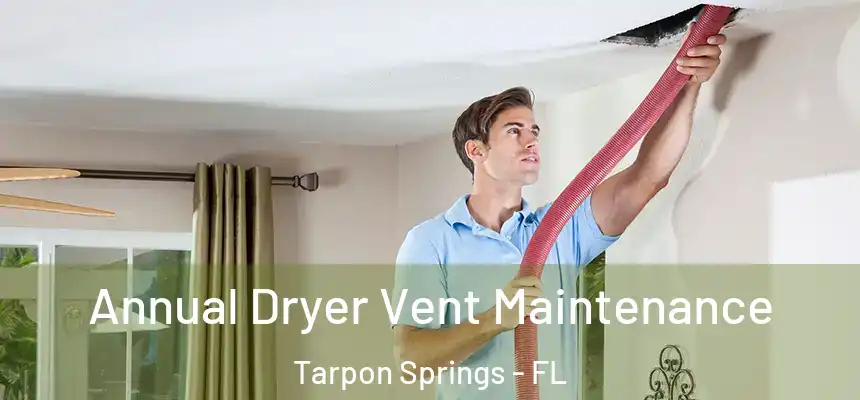 Annual Dryer Vent Maintenance Tarpon Springs - FL